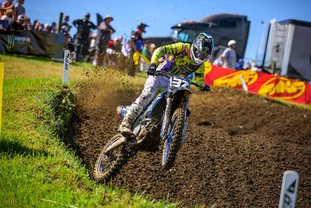 Monster Energy Yamaha Star Racing’s young guns continue to rise, with Cole Davies topping the podium and Kayden Minear also earning a career-best result with a top-five overall finish