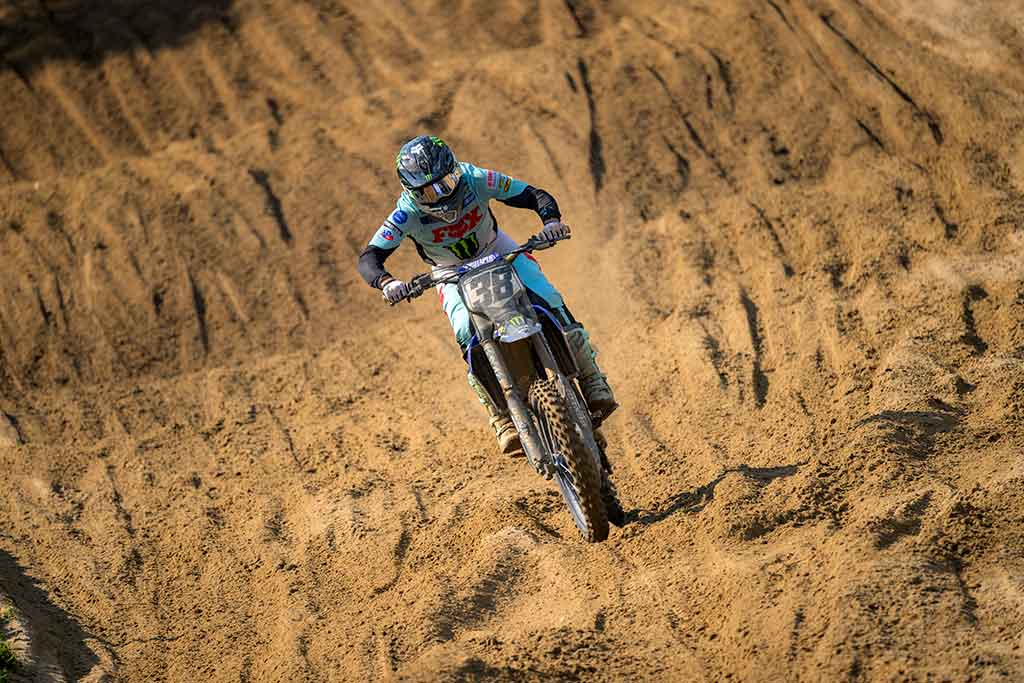 Monster Energy Yamaha Star Racing’s Haiden Deegan returns to the podium in third overall, with Cooper Webb finishing sixth overall at The Wick