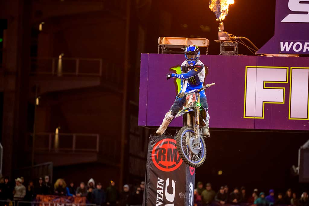 Monster Energy Yamaha Star Racing’s Haiden Deegan heads into the break with a commanding 250SX West lead, while Max Anstie made key championship gains with a third-place finish.