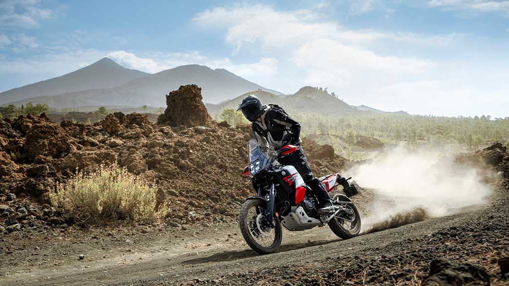 Adventure Has No Limits with More Fuel Capacity, Rider Aids, Suspension Travel, and Adventure Touring Enhancements