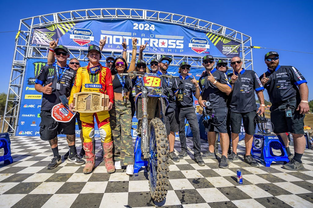 Back-to-Back 250MX Overall Wins for Deegan image