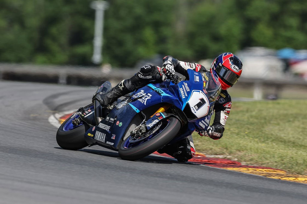 Attack Performance Progressive Yamaha Racing’s Jake Gagne expands MotoAmerica Superbike Championship lead with a top-five finish in Race 2