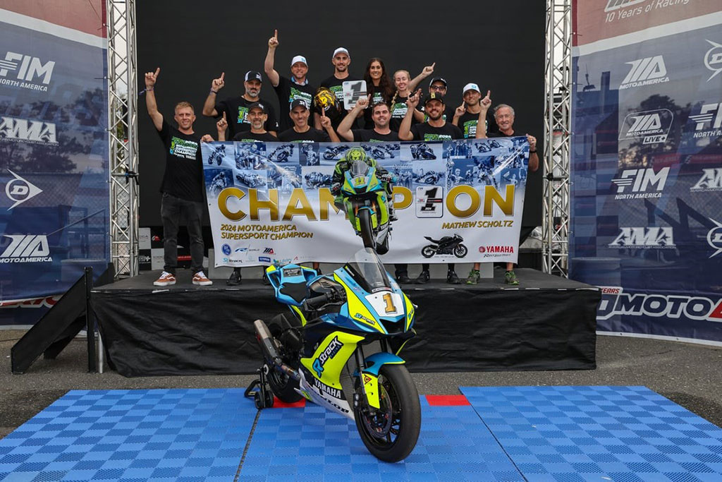 Scholtz Crowned MotoAmerica Supersport Champion image