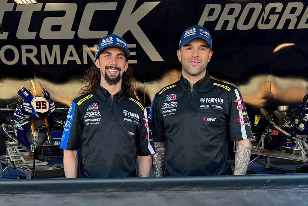 JD Beach joins Bobby Fong on the Attack Performance Progressive Yamaha Racing team for a two-pronged title threat in the 2026 MotoAmerica Superbike Championship