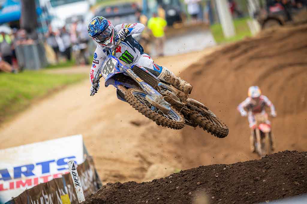 Monster Energy Yamaha Star Racing’s Haiden Deegan and Cooper Webb finished sixth and eighth overall, respectively, at the RedBud National