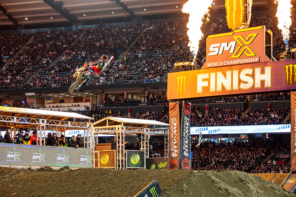 Haiden Deegan scores back-to-back 250SX West victories, with Michael Mosiman joining him on the podium for a Monster Energy Yamaha Star Racing 1-2 finish