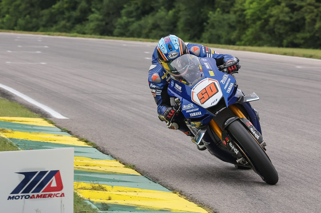 The MotoAmerica Superbike title chase heats up as Attack Performance Progressive Yamaha Racing’s Bobby Fong earns his fourth-straight win in dominant fashion