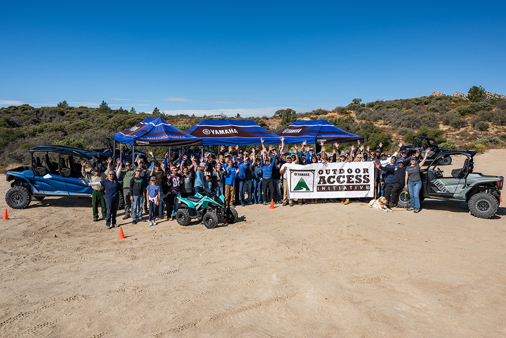 Taking a Hands-on Approach, Yamaha Employees Work Strengthen Trail Access and Demonstrate Commitment to Responsible Recreation on Public Lands
