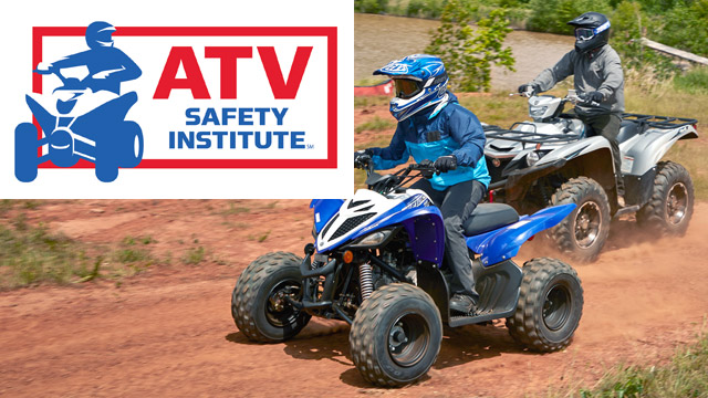 ATV Safety Institute - 2 Riders on a dirt path