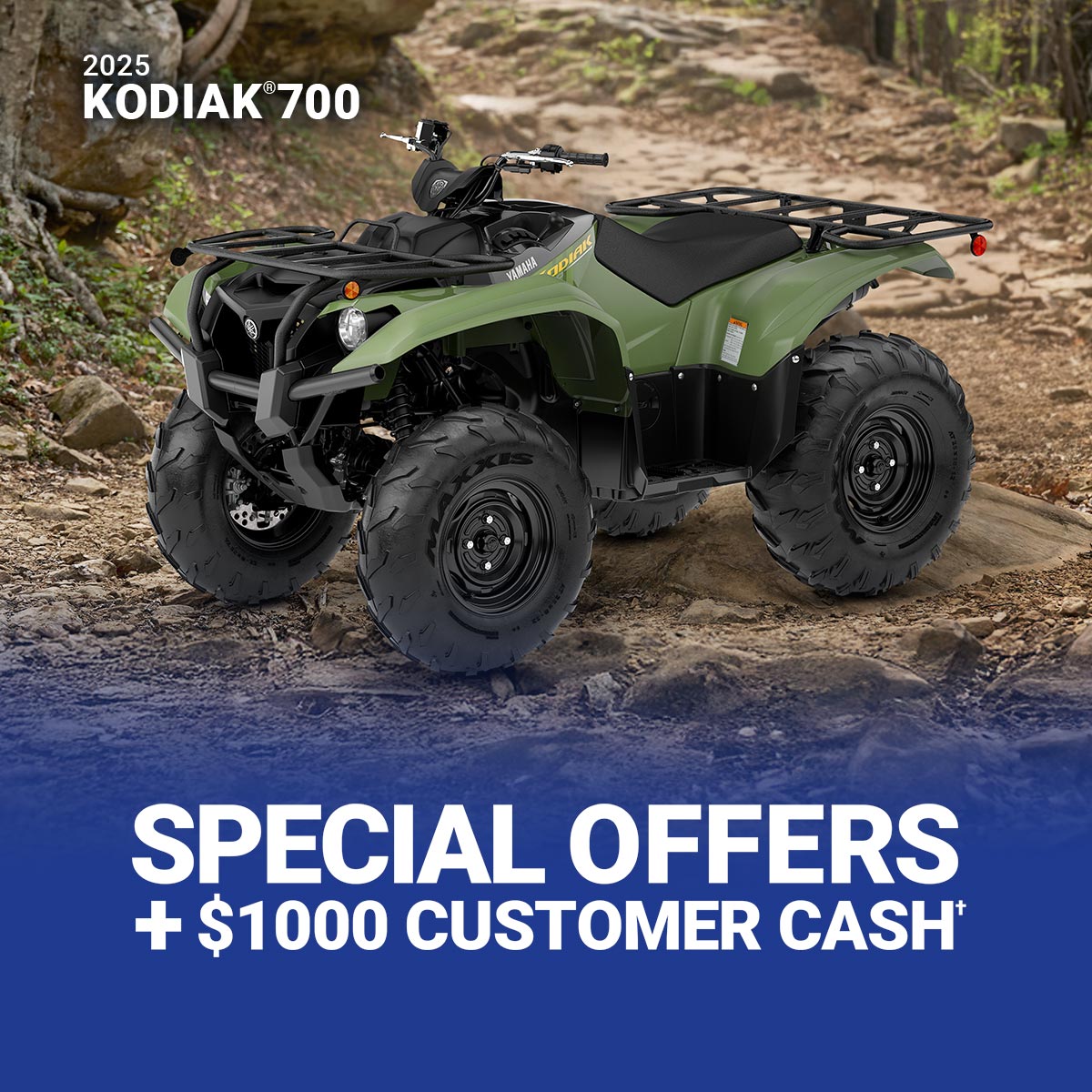 LET'S RIDE ATV - INTRO AS LOW AS 2.99% APR FOR 24 MONTHS, 15.99% or 18.99% apr thereafter*