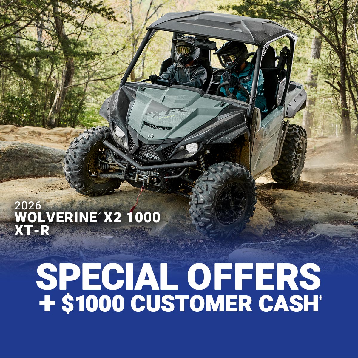 LET'S RIDE SxS COMBO - AS LOW AS 3.99% APR FOR 36 MONTHS*