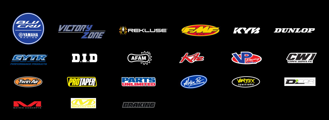 Monster Energy Yamaha Star Racing 450 Team Sponsors