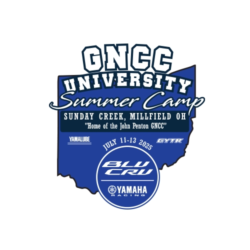 2025 Yamaha BLU CRU GNCC University Summer Camp crest