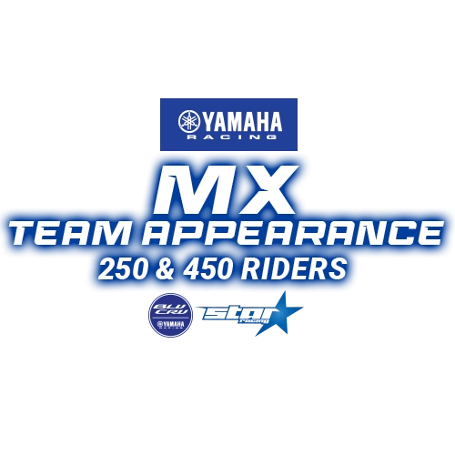 Yamaha Star Racing MX Team Appearance - Atlantic Cycle & Power crest