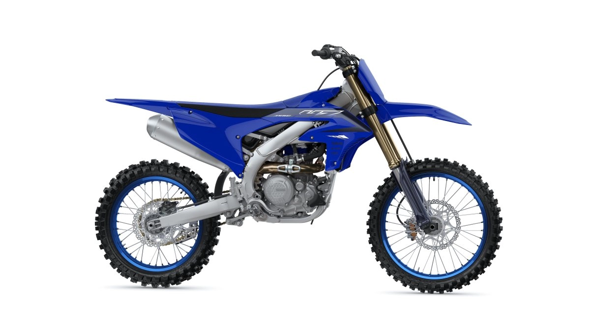 YZ450F Team Yamaha Blue Side Profile