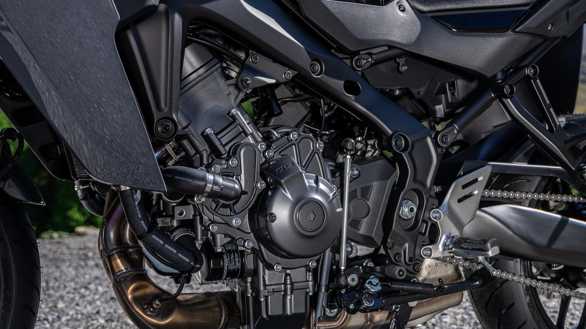 Powerful 890cc Liquid-Cooled CP3 Engine
